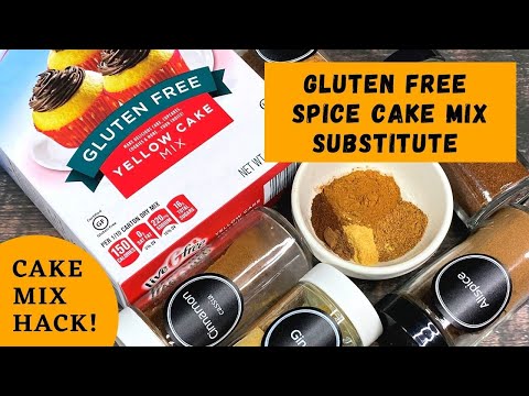 GLUTEN FREE SPICE CAKE MIX SUBSTITUTE | Gluten Free Cake Mix Hack