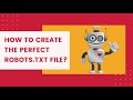 How to create robots.txt file