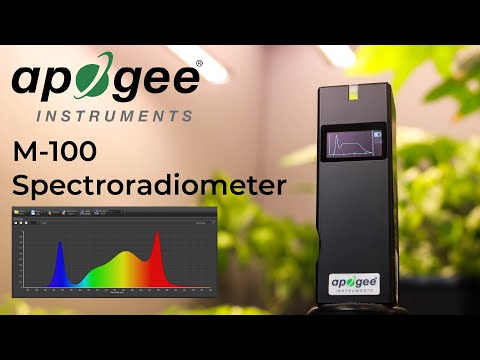 Apogee M100 spectroradiometer | Grow Light spectrum analyser