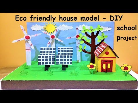 wind turbine or wind mill working model science project innovative award winning howtofunda