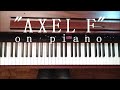 Beverly Hills Cop Axel F Piano Cover