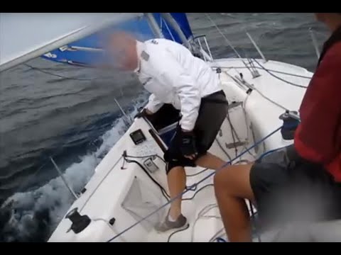 Sailing J80 - good speed & wind