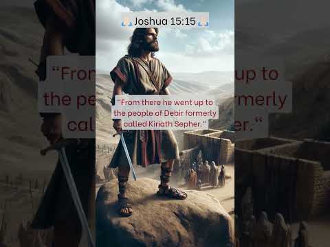 ✞ Joshua 15:15 and its Message: A Deeper Understanding ✞