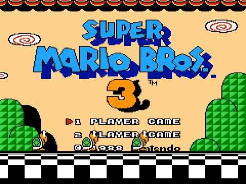 Super Mario Bros. 3 (NES, 1990) | 100% Full Game Session (Single Player) 🍄🍂⭐️