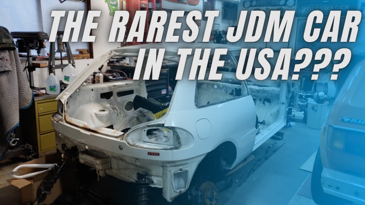 Is this the rarest JDM car in the USA? 1993 Mitsubishi Mirage ...