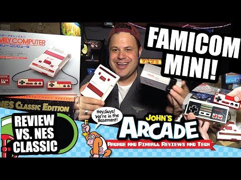 Famicom Classic Mini Review & unboxing. Is it better than the Nintendo NES Classic Edition Mini?