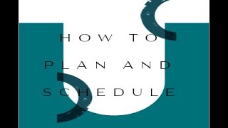 How to Plan and Schedule Using Self-Service
