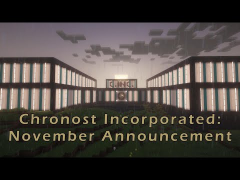 Big News from Chronost Inc: November Surprise!