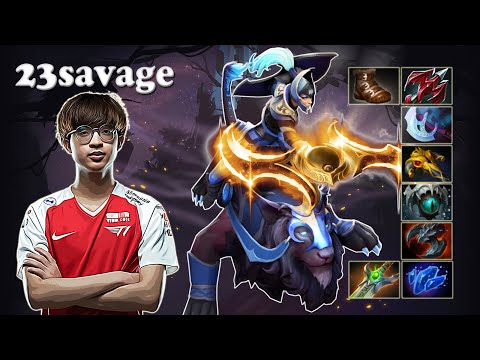 23savage - Luna Safelane with Armel Ember Spirit | Dota 2 7.30e Gameplay