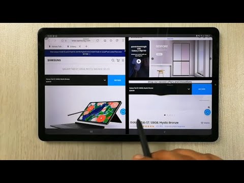 Tab S6 Lite New Multitasking Feature - Open Web Links in Split Screen