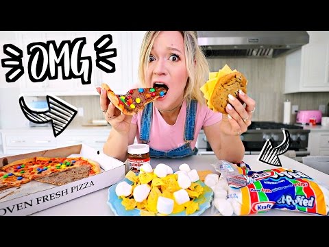 WEIRD Food Combinations People LOVE!! FUNKY FOODS!! Alisha Marie Video