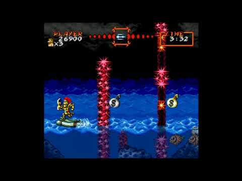 Super Ghouls 'n Ghosts - 1 Life Clear / No Deaths - Professional mode (SNES)