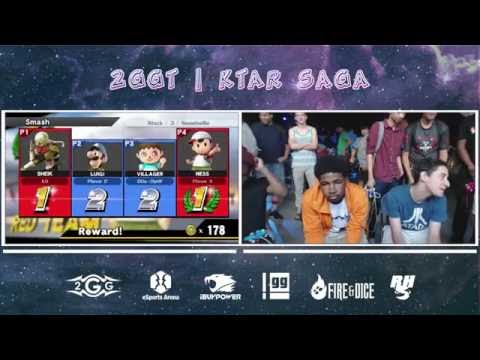 2GGT: KTAR Saga K9/SS Vs. Aarvark/Elegant Doubles Pool - Smash Wii U