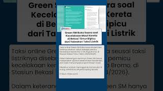 Klarifikasi Taksi Green SM usai Kecelakaan Kereta di Bekasi Timur yang Tewaskan 14 Orang