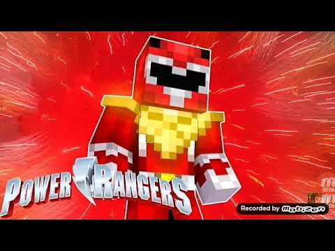 Minecraft:Power Rangers Conhece o ranger preto Parte  (5/5) O ultra ranger vermelho
