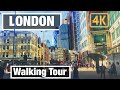 4K City Walks Old Street To Tower Bridge London Virtual Walk Walking Treadmill Video