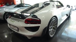 Porsche 918 Spyder Weissach Package in Dubai!!