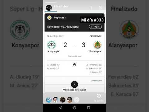 Día #333: Volteada Histórica de Alanyaspor ante Konyaspor