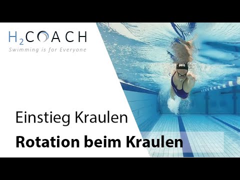 Rotation beim Kraulen
