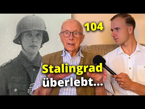 104-jähriger Kriegsveteran erzählt von Stalingrad