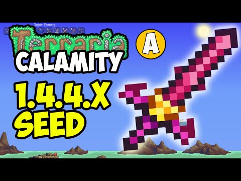 Terraria Calamity Mod how to get STARFURY (NEW SEED for 1.4.4.9) (2025)