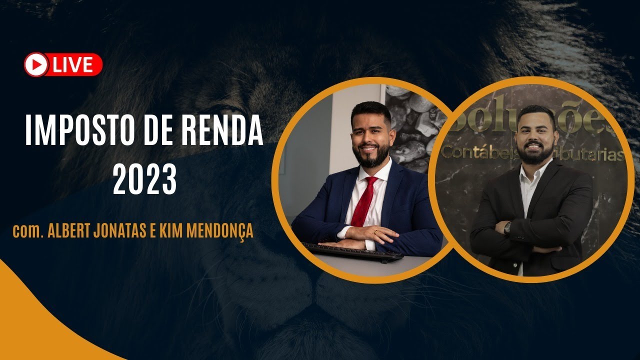 LIVE - IMPOSTO DE RENDA 2023