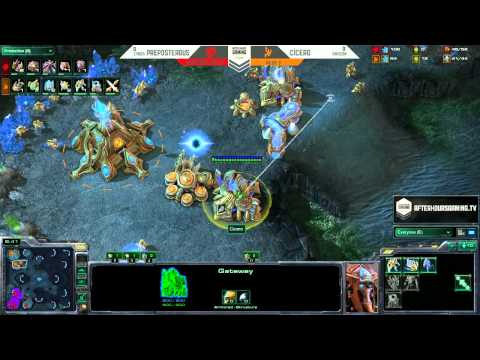 AHGL Zynga vs Amazon Game 1 - Season 2 Week 8 - Starcraft 2