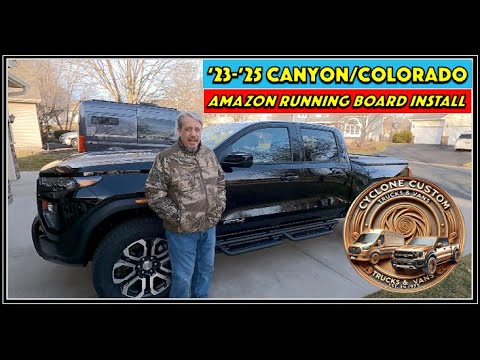 Gen 3 Canyon/Colorado Amazon Running Boards Easy Install