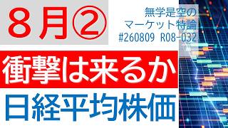統計の衝撃は来るか!? 日経平均株価 ナスダック ダウ 金 原油 ドル円 半導体SOX スペースX エヌビディア