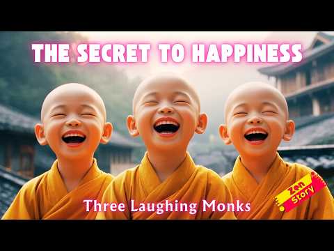 The Three Laughing Monks 🤩| A Zen Story That Will Change Your Life 🍁