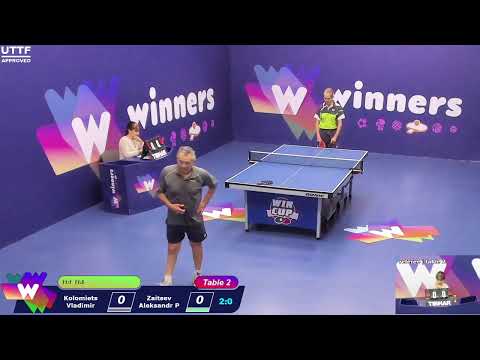 WINners CUP table 2  18.11 Kolomiets Vladimir - Zaitsev Aleksandr P  12:00