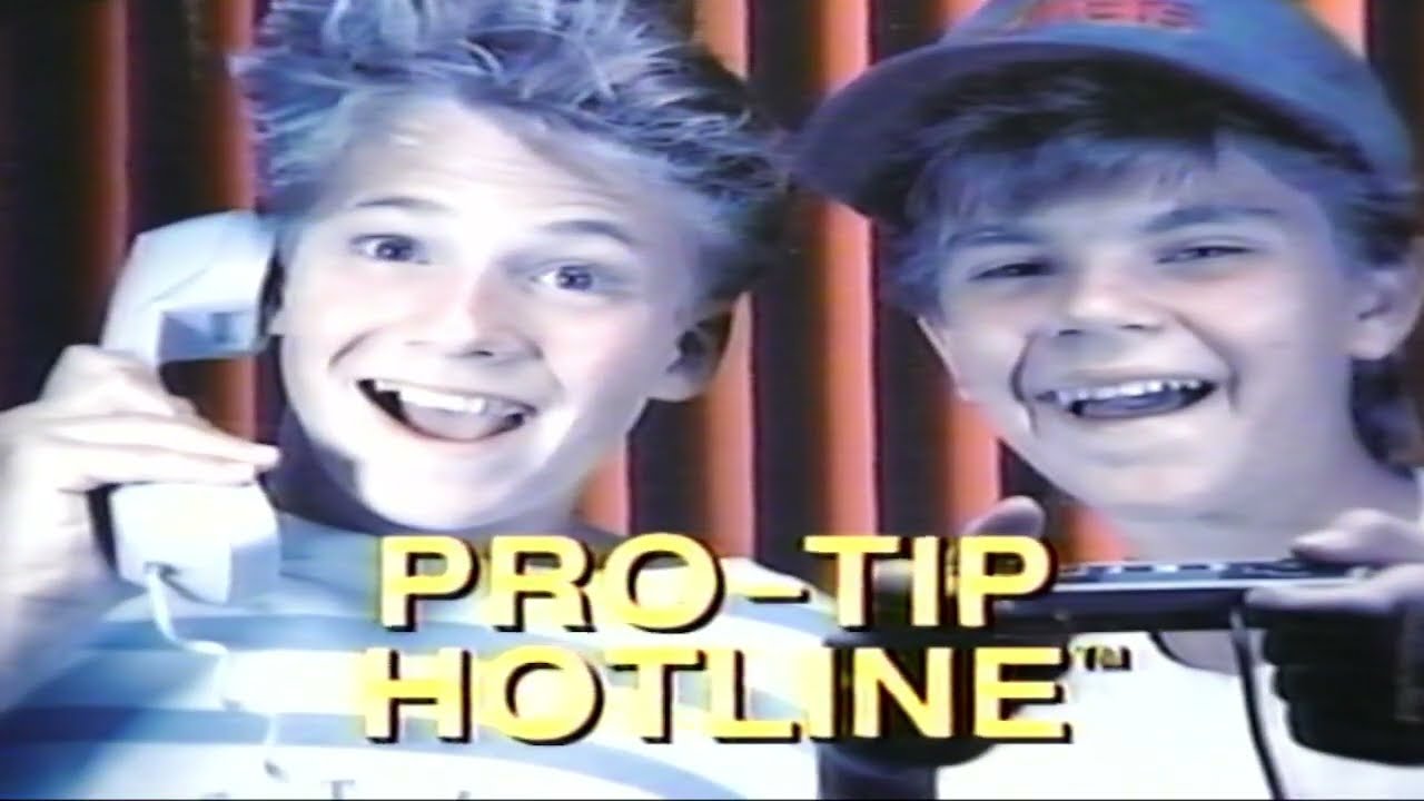 Game Player’s Pro-Tip Hotline | Vintage TV Ad | 1989