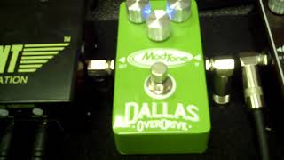 Video thumbnail for Modtone Dallas Overdrive Pedal by Sunfield Music
