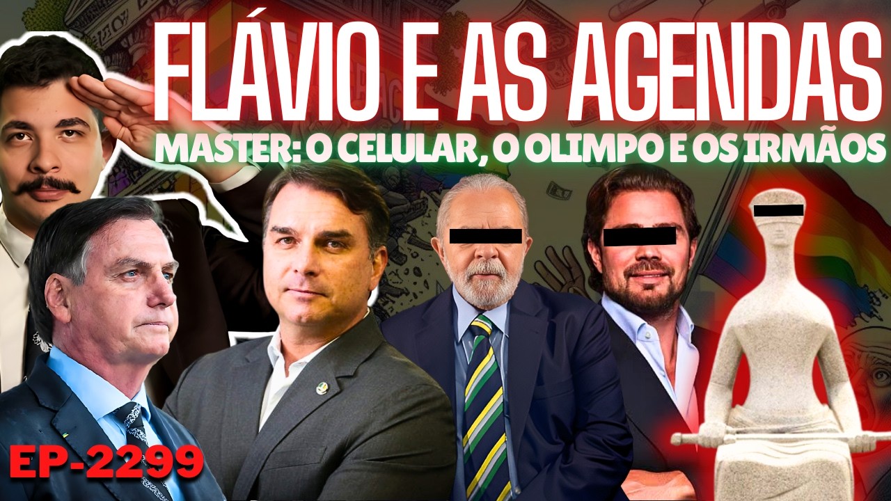 Flávio e as AGENDAS na França + Master: PF Quebra CRIPTOGRAFIA, Olimpo é Alertado e IRMÃOS no Alvo