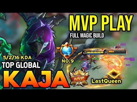 KAJA BEST BUILD 2022 | BUILD TOP GLOBAL KAJA GAMEPLAY | MOBILE LEGENDS✓