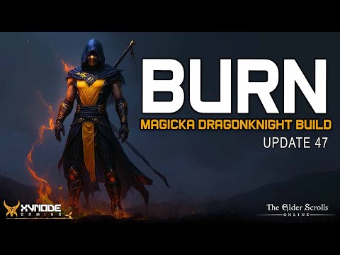 ESO - BURN - This Magicka DK Build MELTS Everything! 🔥