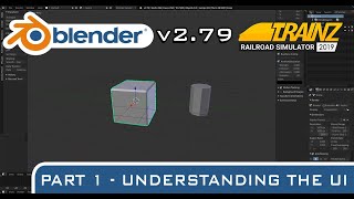 Understanding the UI!  Blender v279b Tutorial for 