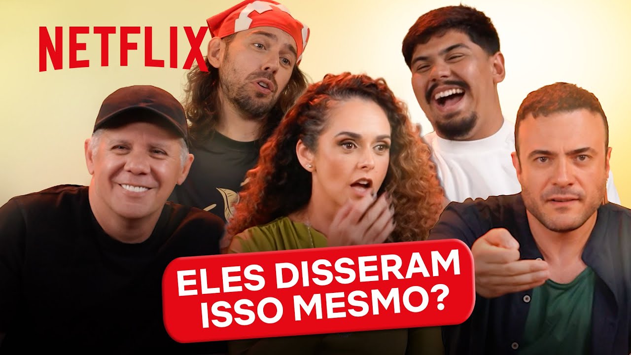 Dubladores de ONE PIECE: A Série reagem a cenas do live action | Netflix Brasil