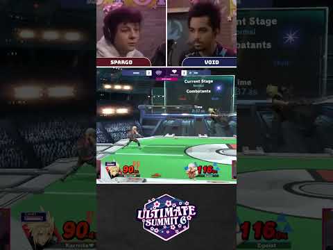 Sparg0 suffering from "early popoff" syndrome💀💀 #smashultimate #shorts #gaming