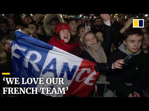 ‘Thank you, Les Bleus’: World Cup runners-up France return home to rousing welcome