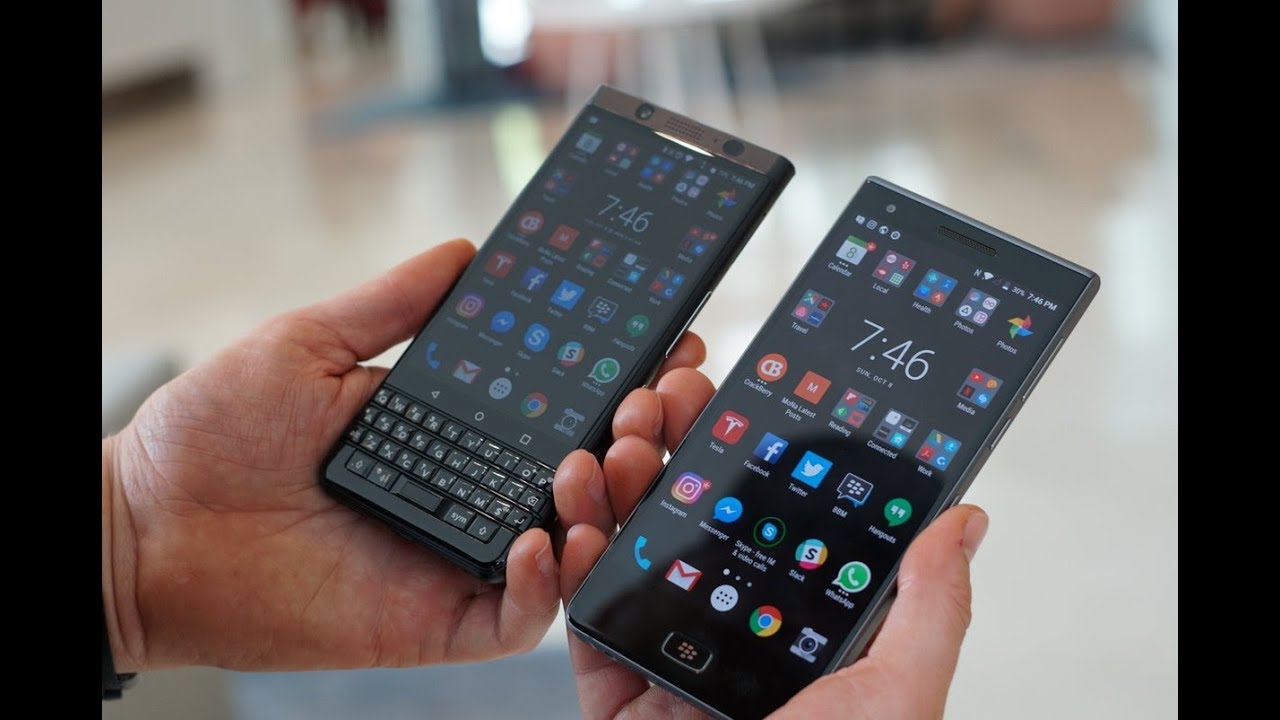 BlackBerry KEYone vs Motion comparison [EN]