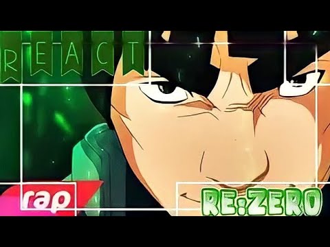 Re:zero reagindo a rap do Maito Gai |7MZ | Subaru As Maito gai