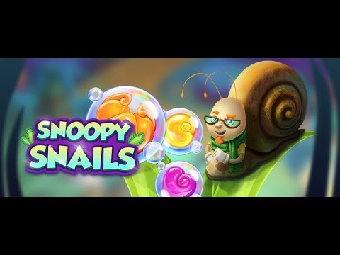 Snoopy Snails - Gameplay | Match 3 Game