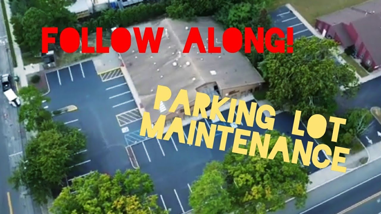 Commercial Parking Lot Maintenance - Crack Filling, Sealcoating and Line Striping in Lakewood, NJ