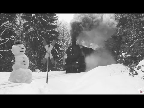7 of 24 | Winterdampf | 58 311 im Thüringer Wald - Dreizylinder Sound und Schneemann