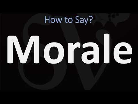 How to Pronounce Morale? (CORRECTLY)