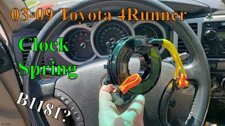 How to Replace Clock Spring 03-09 Toyota 4Runner