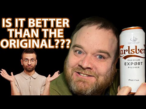 CARLSBERG EXPORT|4.8%|Pilsner Lager Beer Review