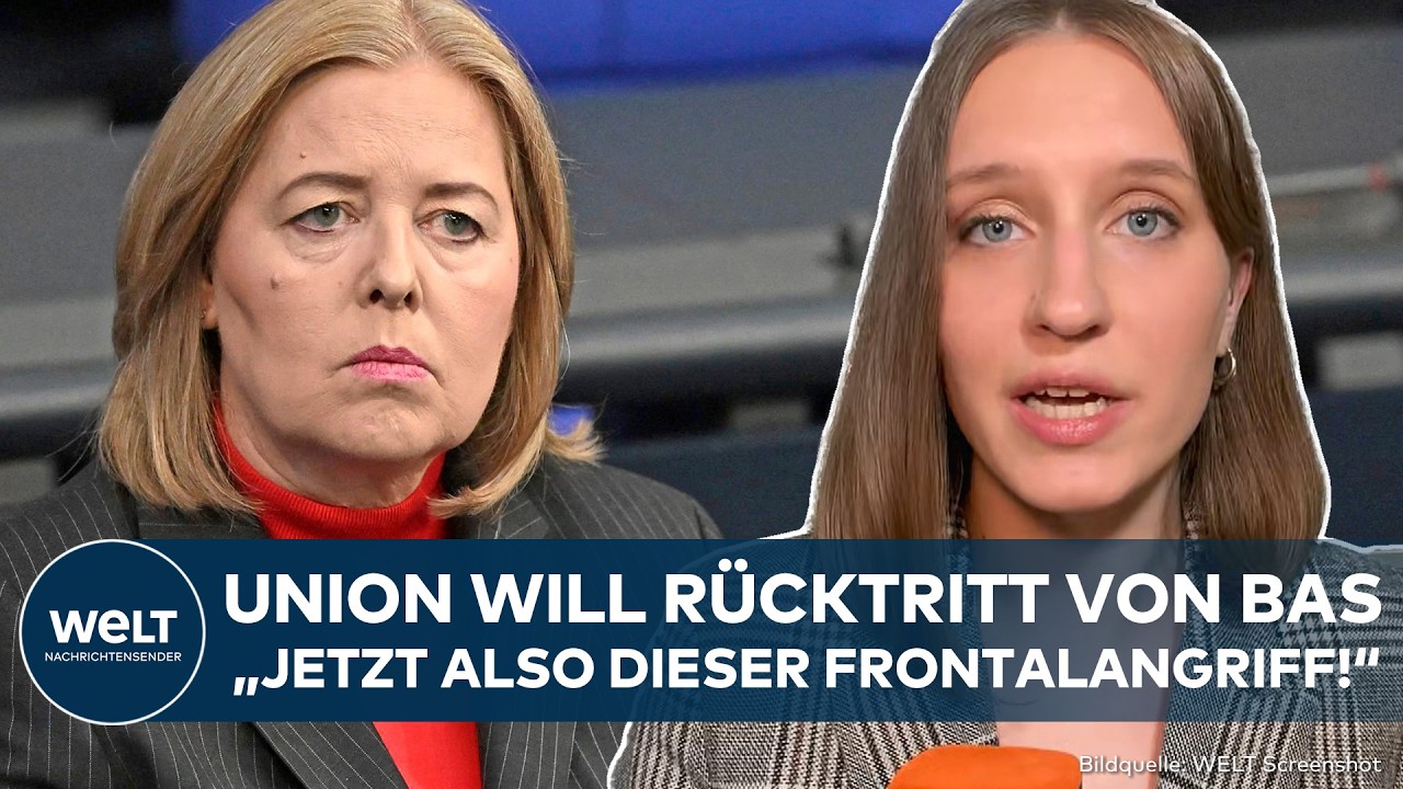 DEUTSCHLAND: Eskalation bei Streit in Koalition! CDU geht auf SPD los und will Rücktritt von Bas!