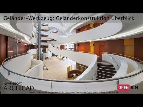 ARCHICAD 21 - Geländerkonstruktion Überblick
